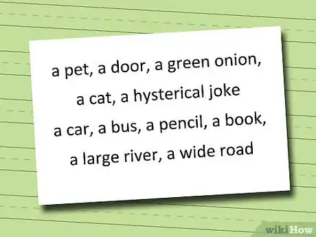 Imagen titulada Use "A" and "An" Correctly Step 1